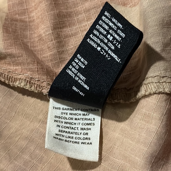 Free People camo utility jacket, size S - Picture 9 of 9